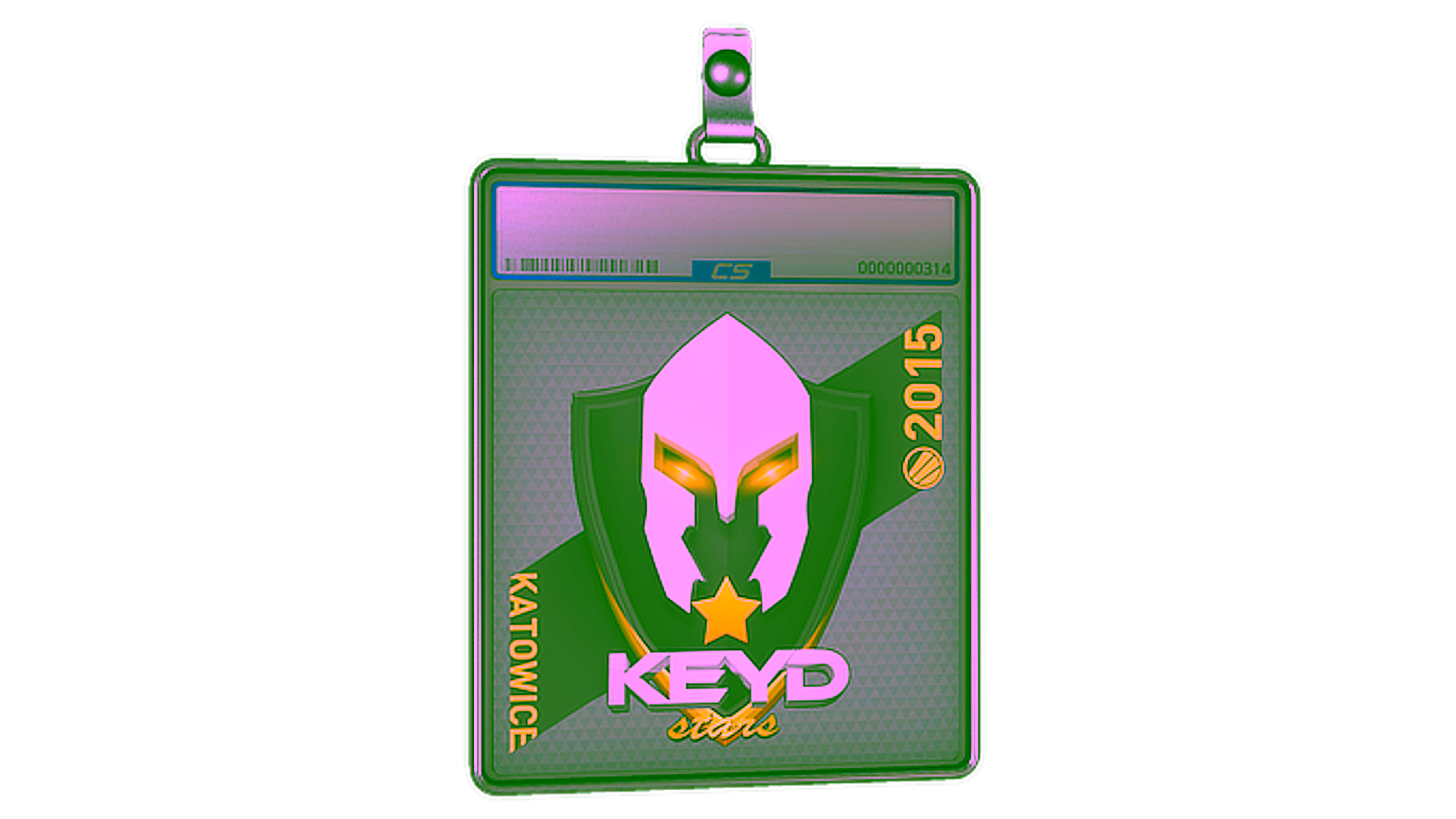 Visar för Sticker Slab | Keyd Stars | Katowice 2015