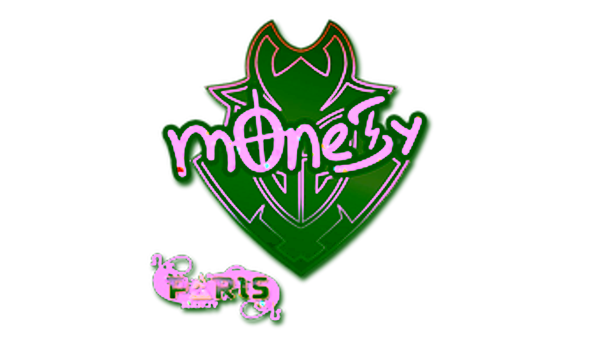 Display for Sticker | m0NESY (Glitter) | Paris 2023