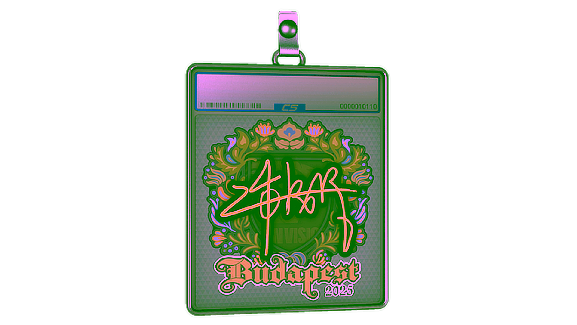 Display for Sticker Slab | z4KR | Budapest 2025