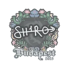 Sticker sh1ro Budapest 2025