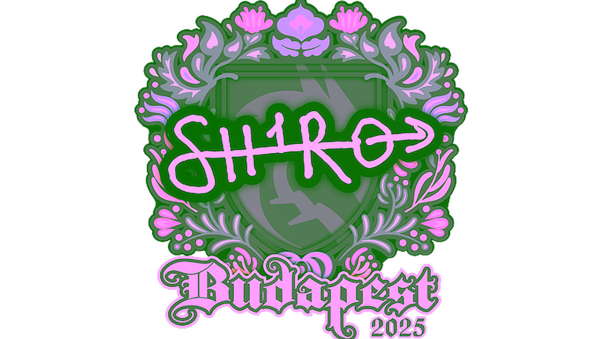 Mostrar para Sticker | sh1ro | Budapest 2025