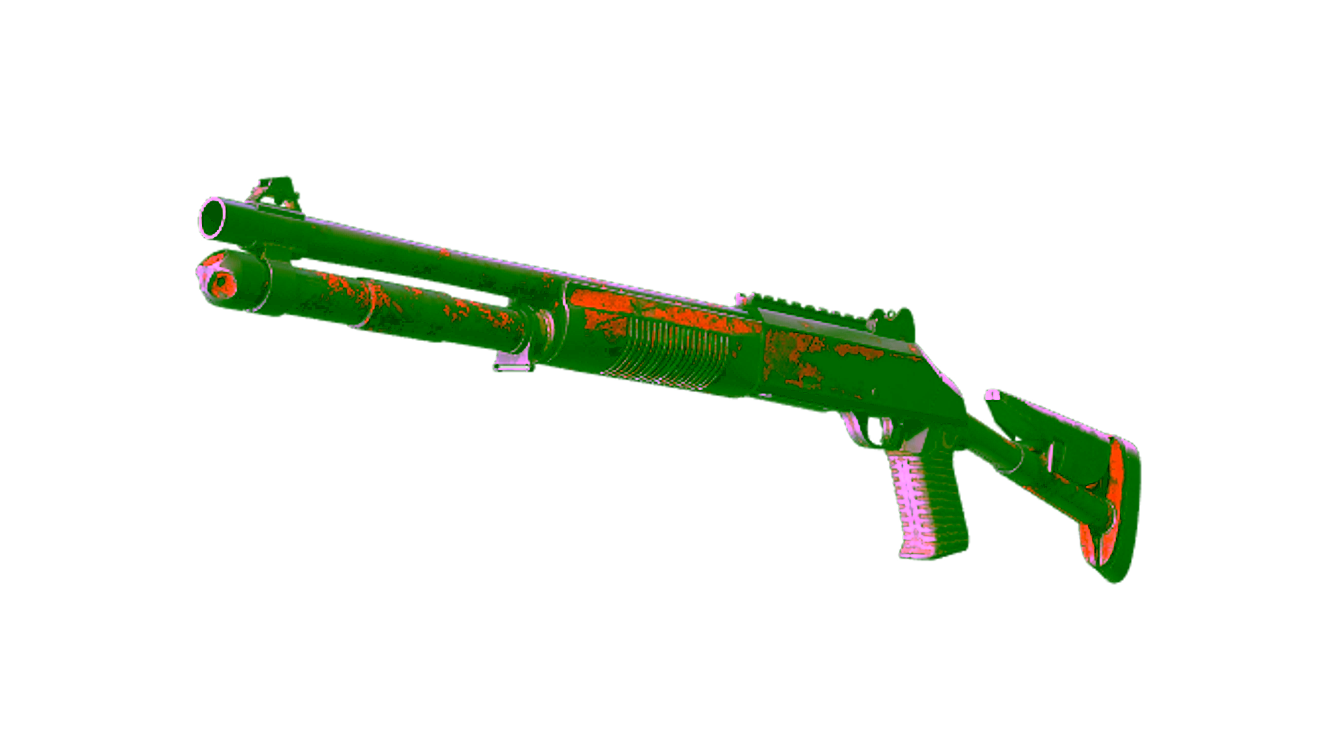 Display for Souvenir XM1014 | Blaze Orange (Battle-Scarred)