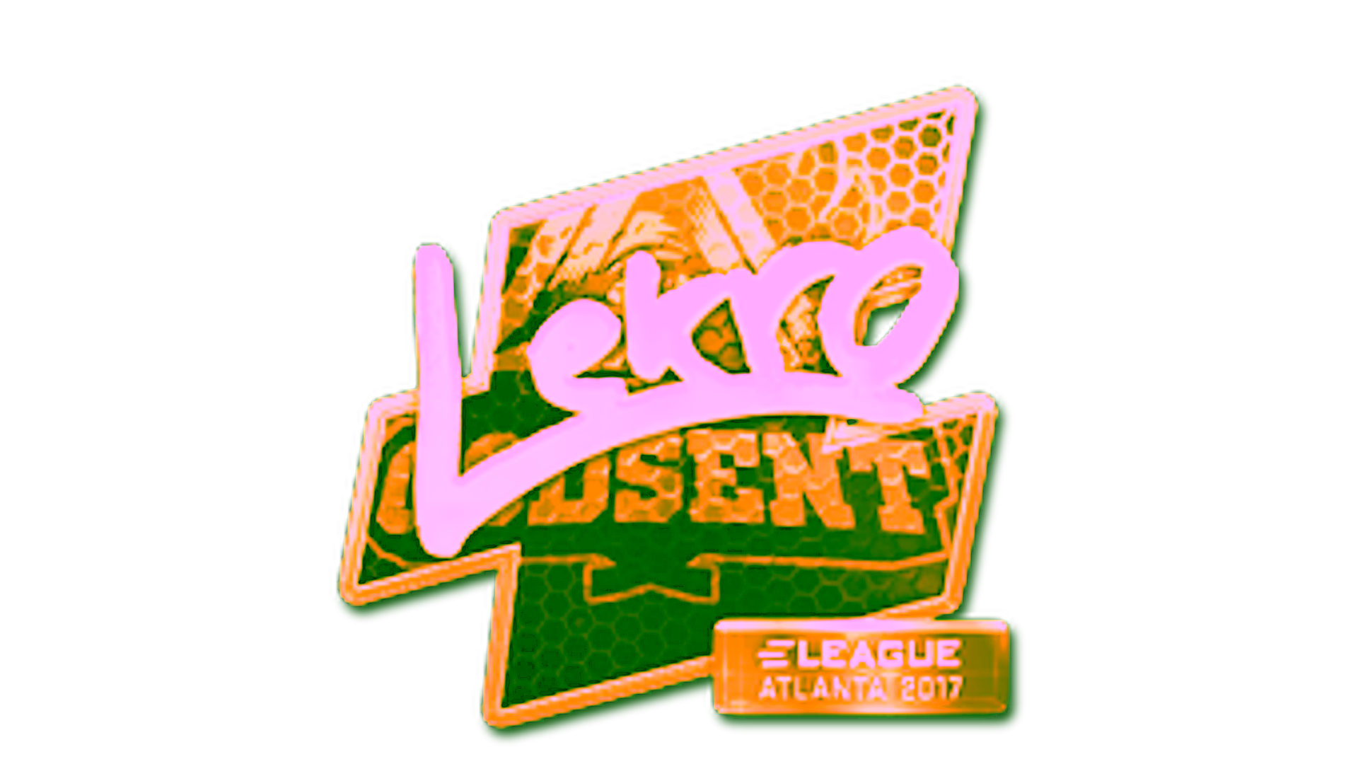 Affichage pour Sticker | Lekr0 (Gold) | Atlanta 2017