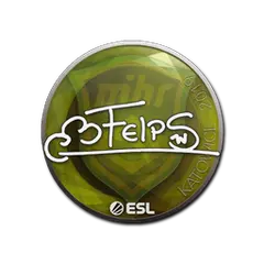 Sticker felps Katowice 2019