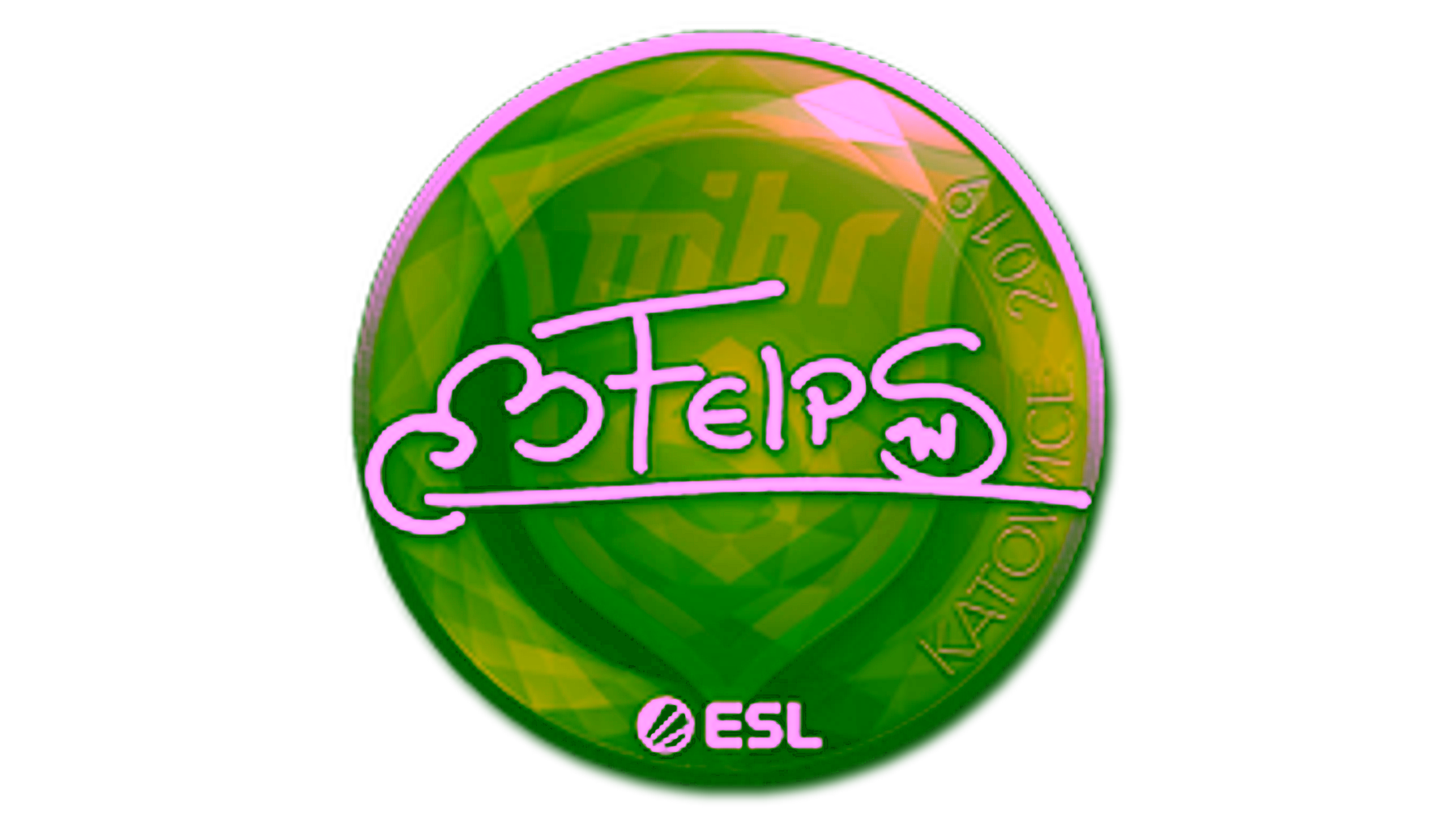 عرض لـ Sticker | felps | Katowice 2019