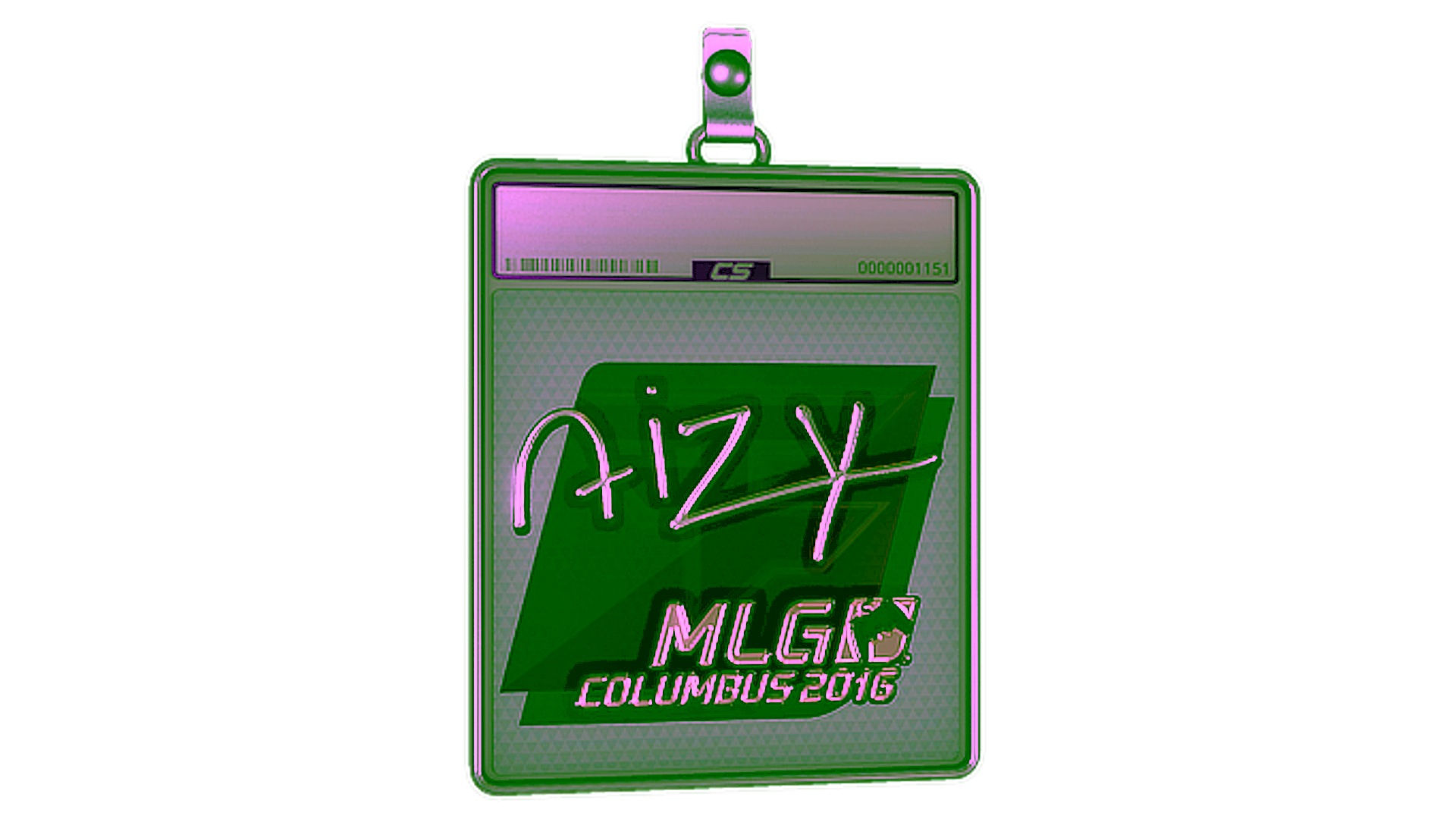 Display for Sticker Slab | aizy (Foil) | MLG Columbus 2016