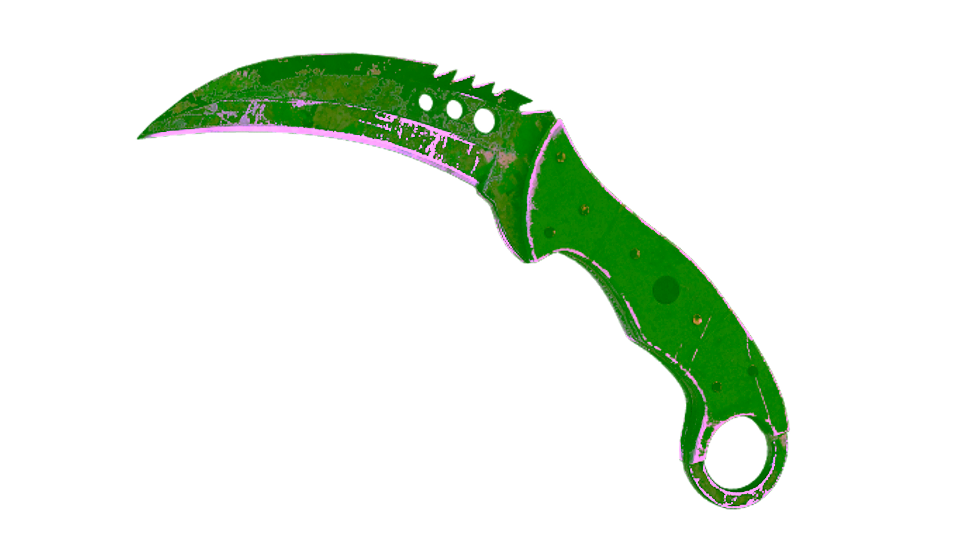 Display for ★ StatTrak™ Talon Knife | Forest DDPAT (Battle-Scarred)