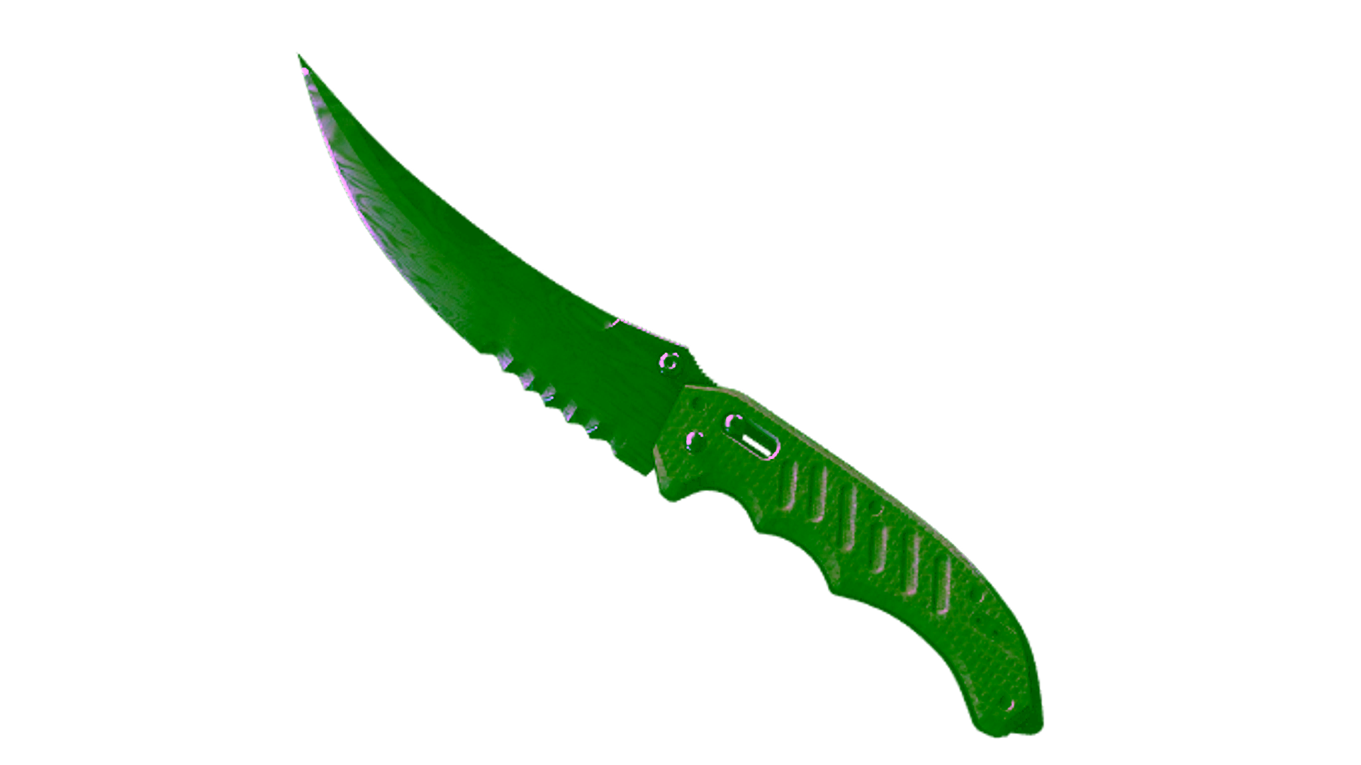Display for ★ StatTrak™ Flip Knife | Damascus Steel (Battle-Scarred)