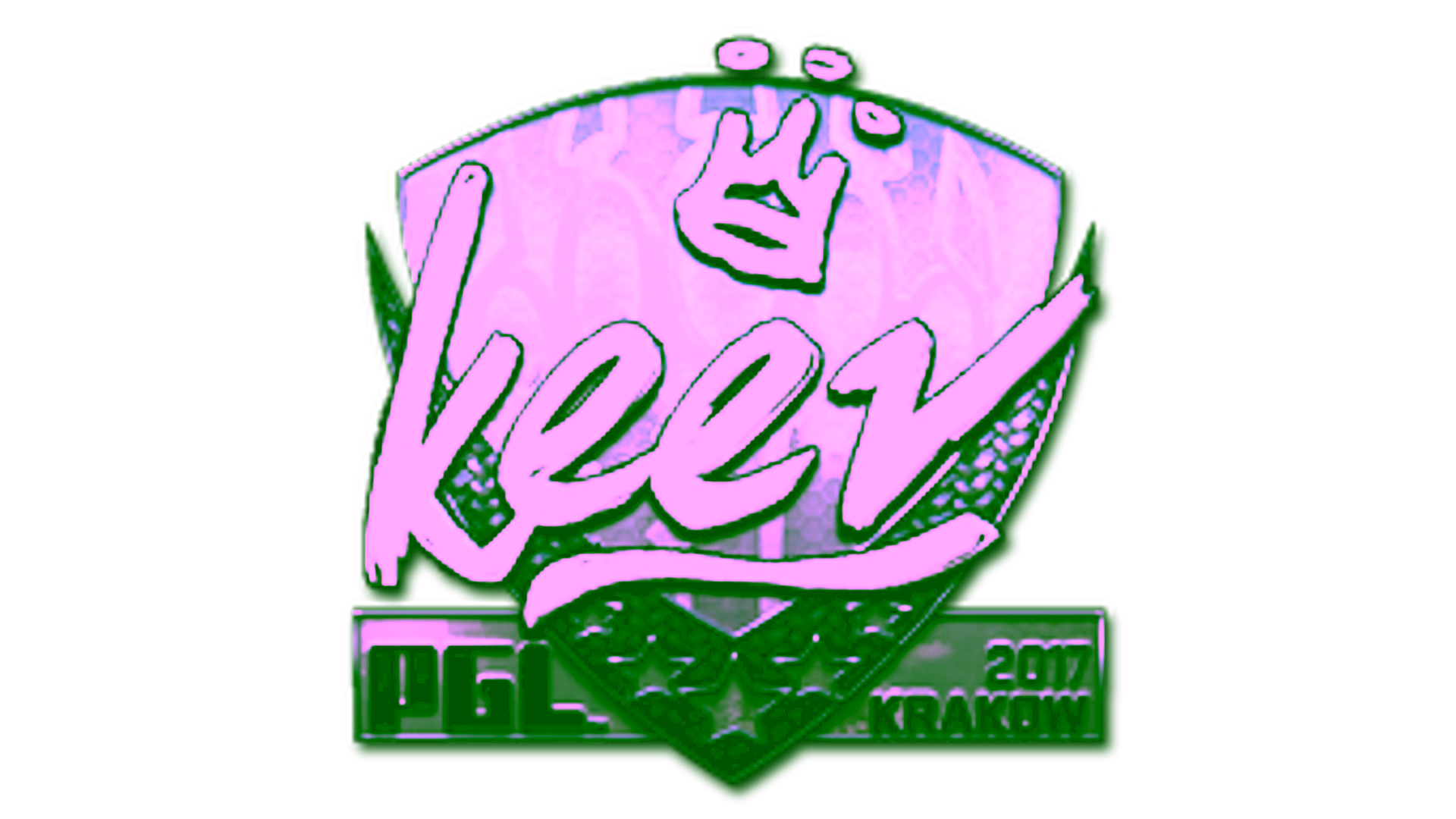 Display for Sticker | keev (Foil) | Krakow 2017