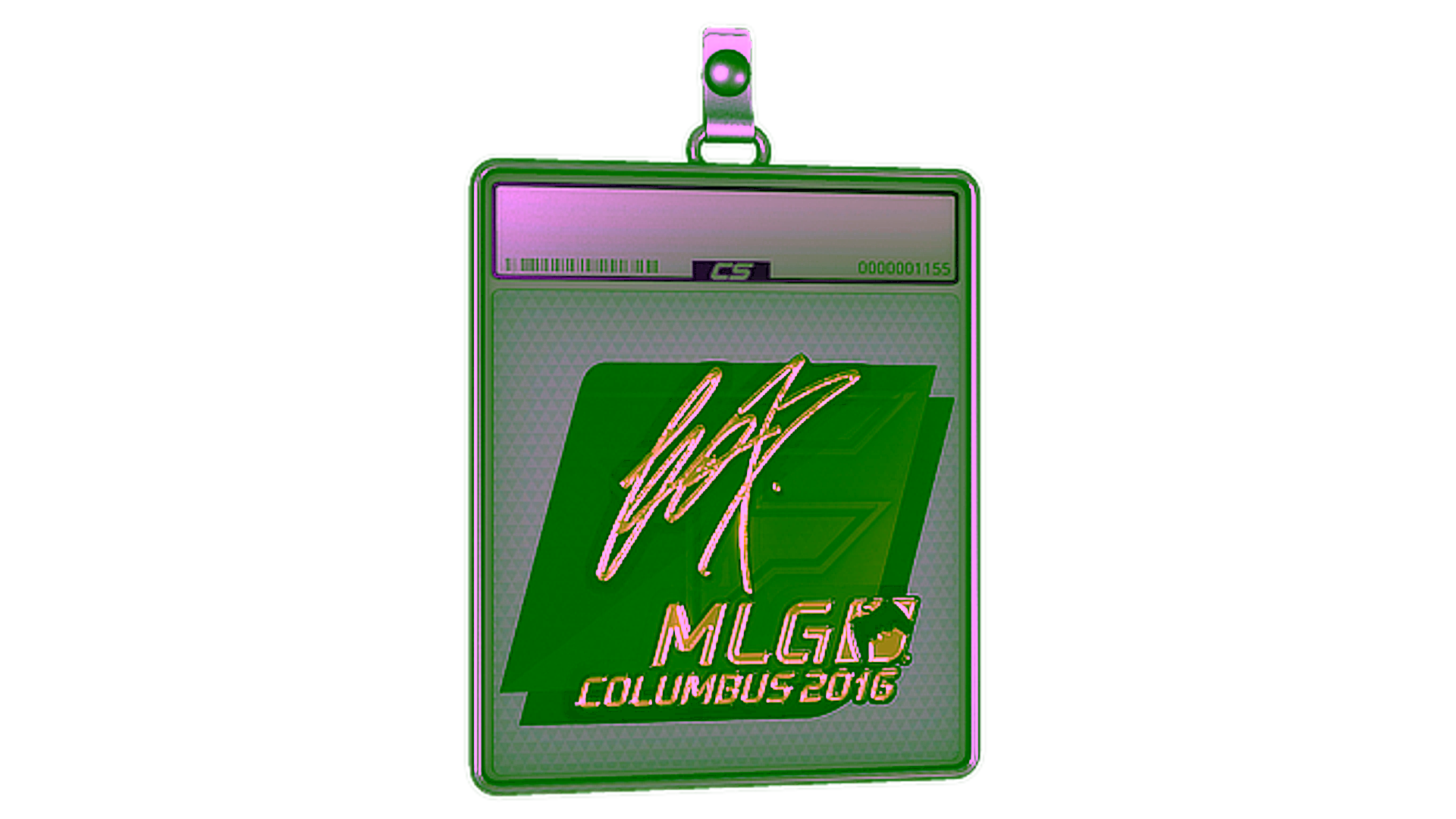 Mostrar para Sticker Slab | fox (Gold) | MLG Columbus 2016
