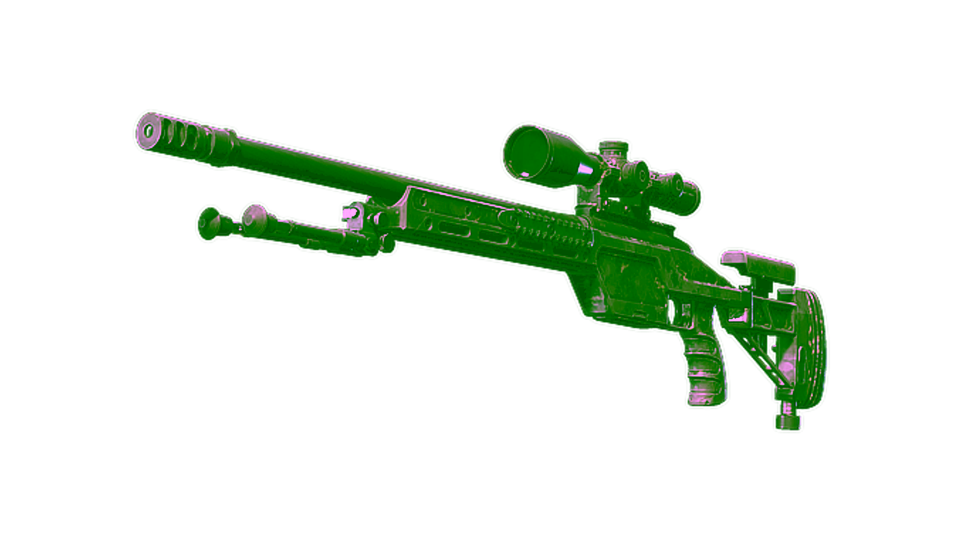 Display for SSG 08 | Tiger Tear (Battle-Scarred)