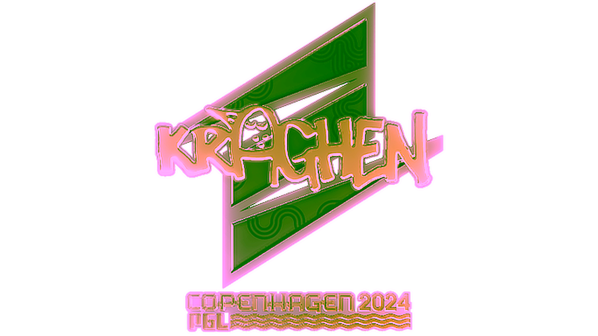 Exibição para Sticker | kraghen (Gold) | Copenhagen 2024