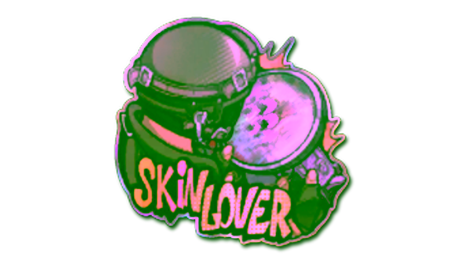 Display for Sticker | Skin Lover (Lenticular)