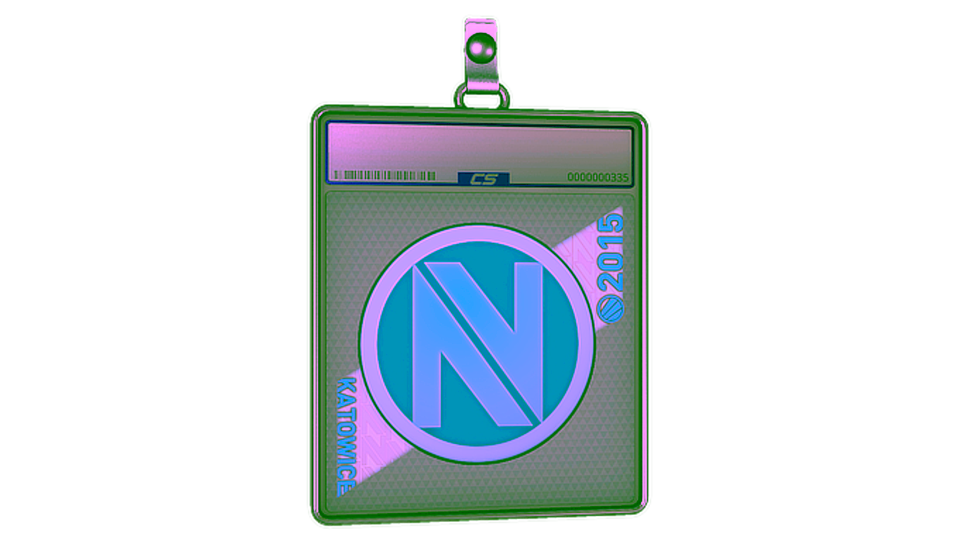 Display for Sticker Slab | Team EnVyUs (Holo) | Katowice 2015
