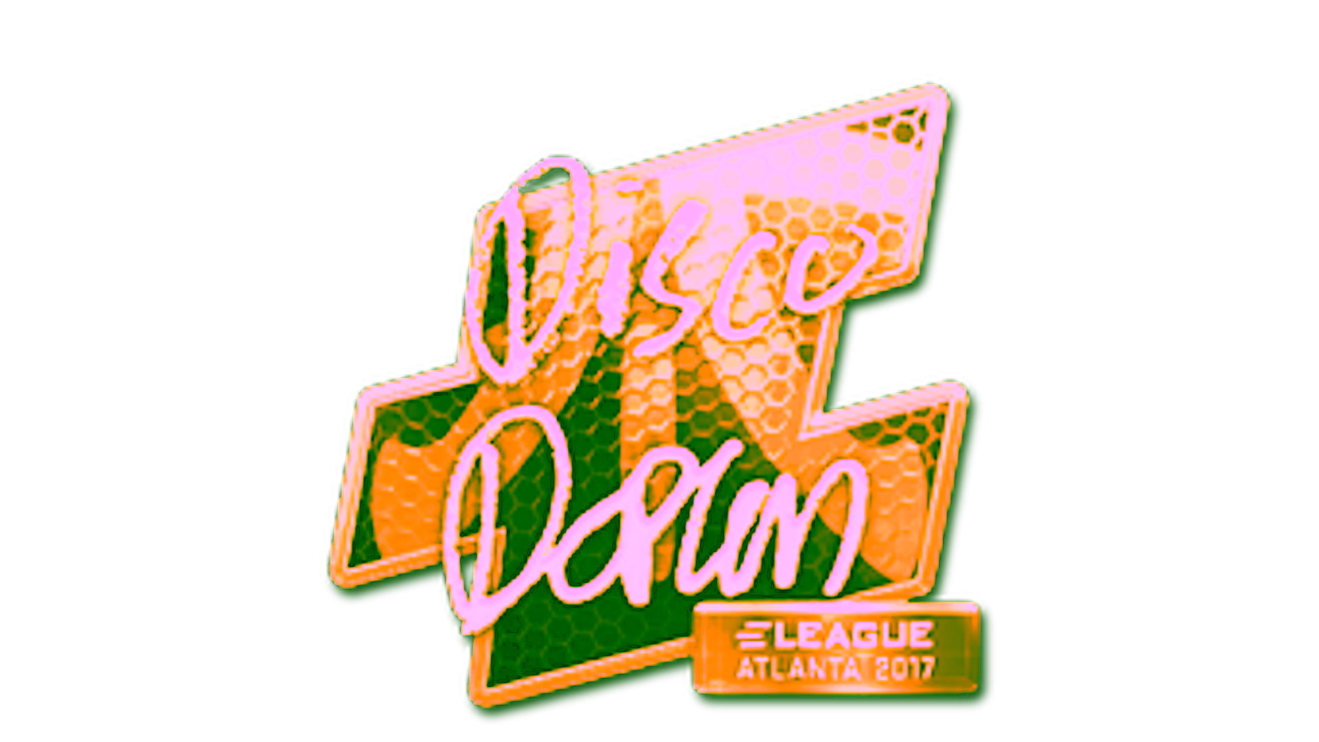 Дисплей для Sticker | disco doplan (Gold) | Atlanta 2017