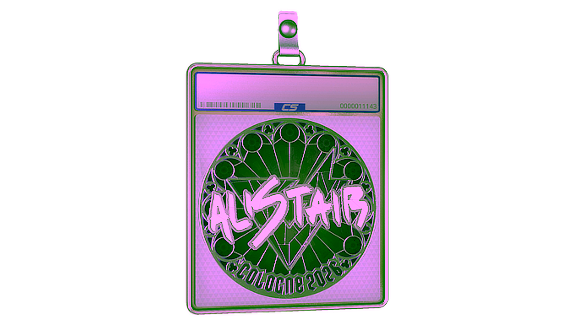 Display for Sticker Slab | aliStair (Foil) | Cologne 2026