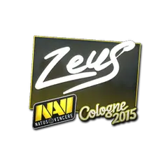 Sticker Zeus Cologne 2015