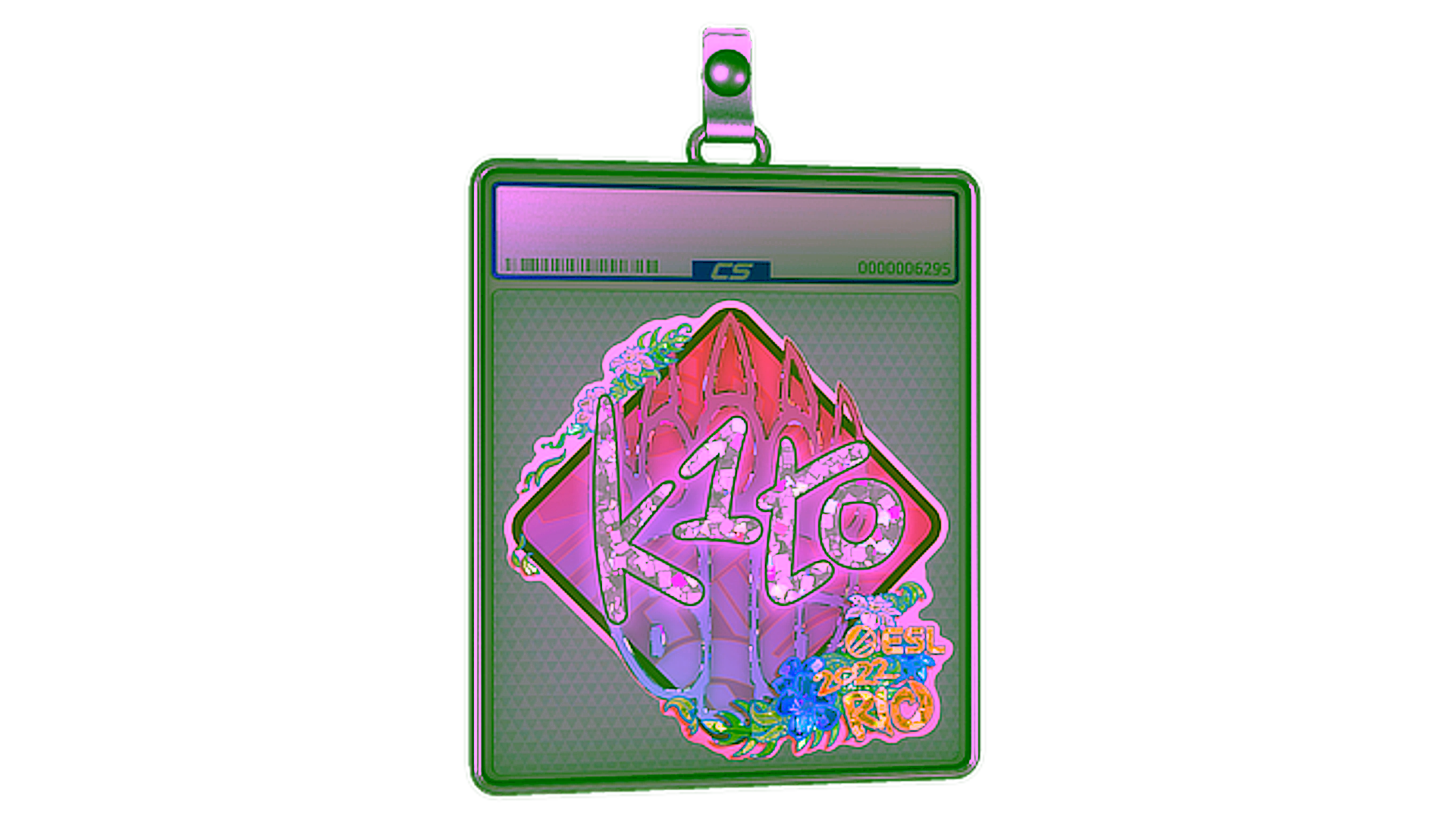 Visar för Sticker Slab | k1to (Glitter) | Rio 2022
