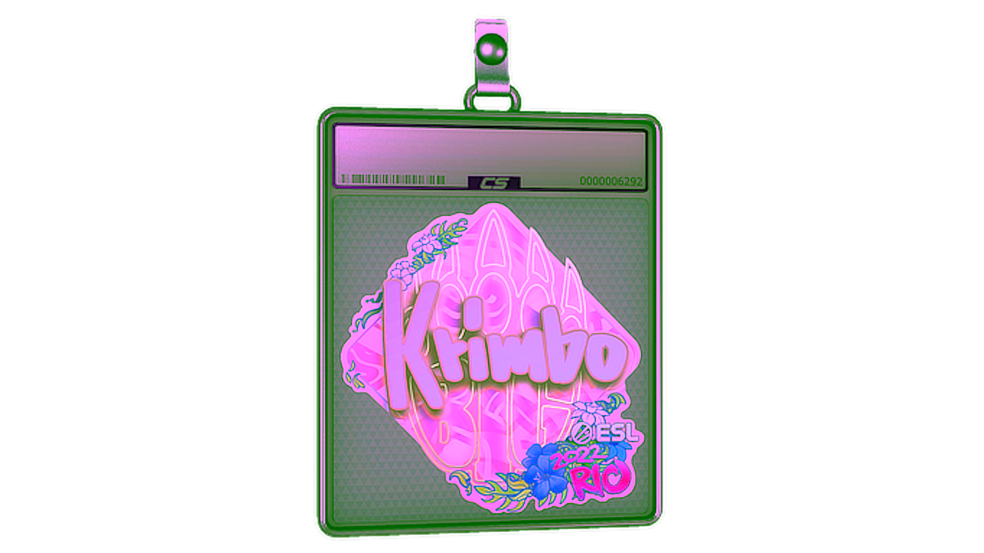 Display for Sticker Slab | Krimbo (Holo) | Rio 2022
