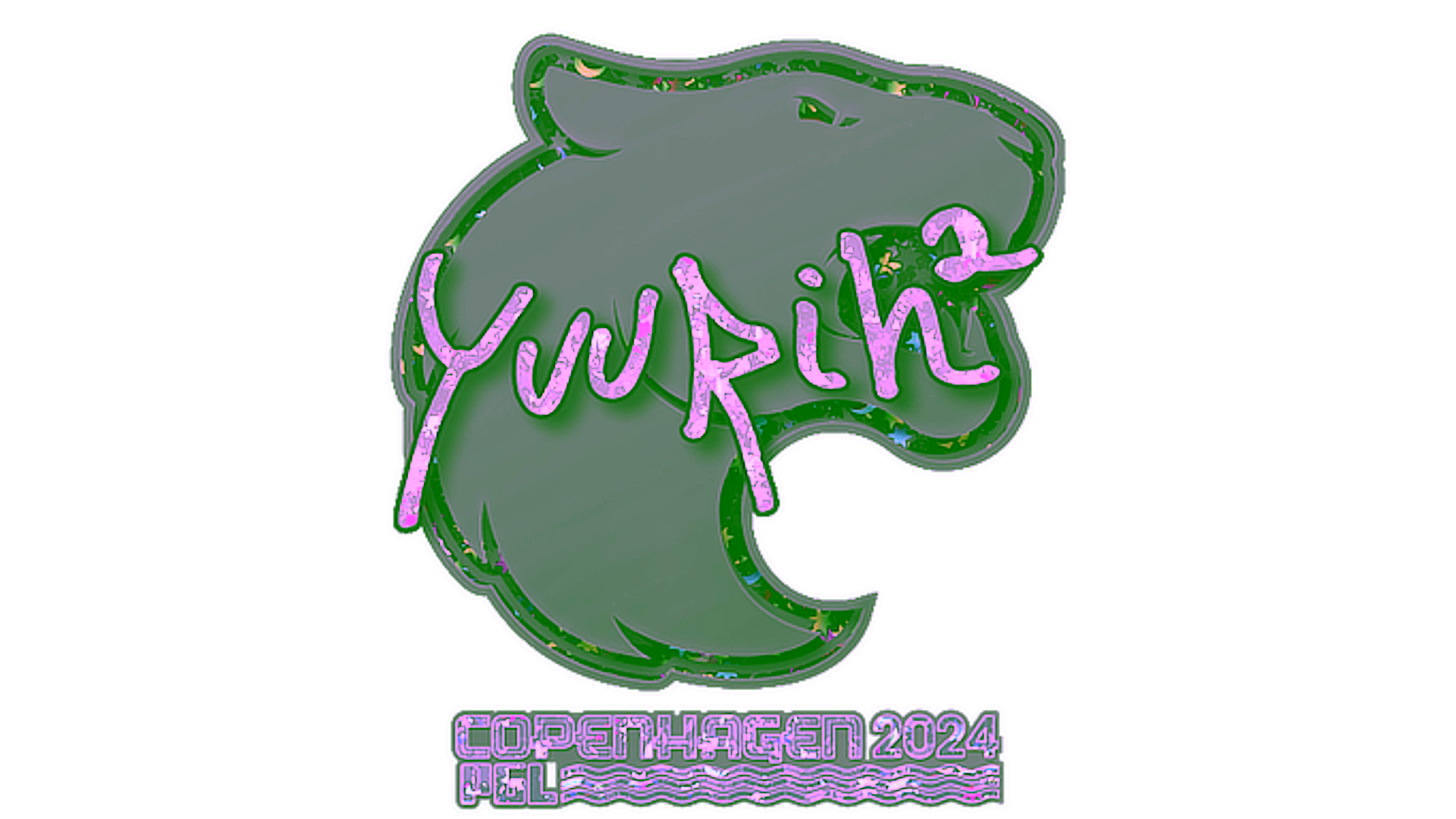 Дисплей для Sticker | yuurih (Glitter) | Copenhagen 2024