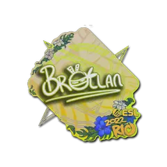 Sticker Brollan Rio 2022