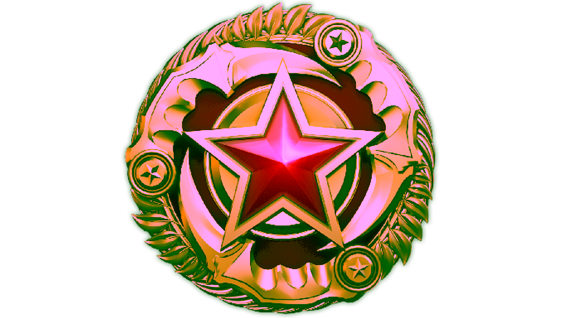 Display for 2025 Service Medal