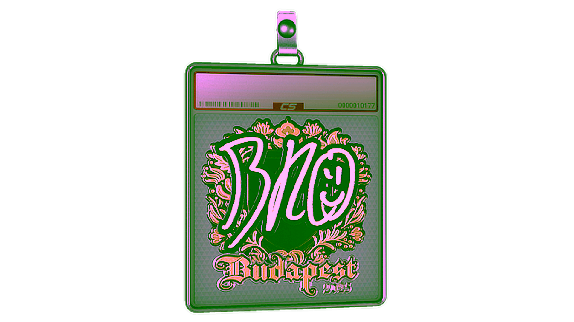 Mostrar para Sticker Slab | br0 (Gold) | Budapest 2025