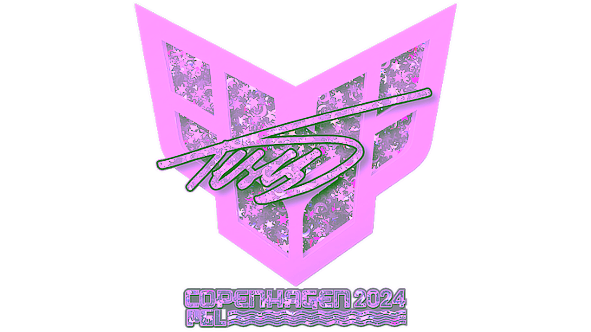 Display for Sticker | TeSeS (Glitter) | Copenhagen 2024