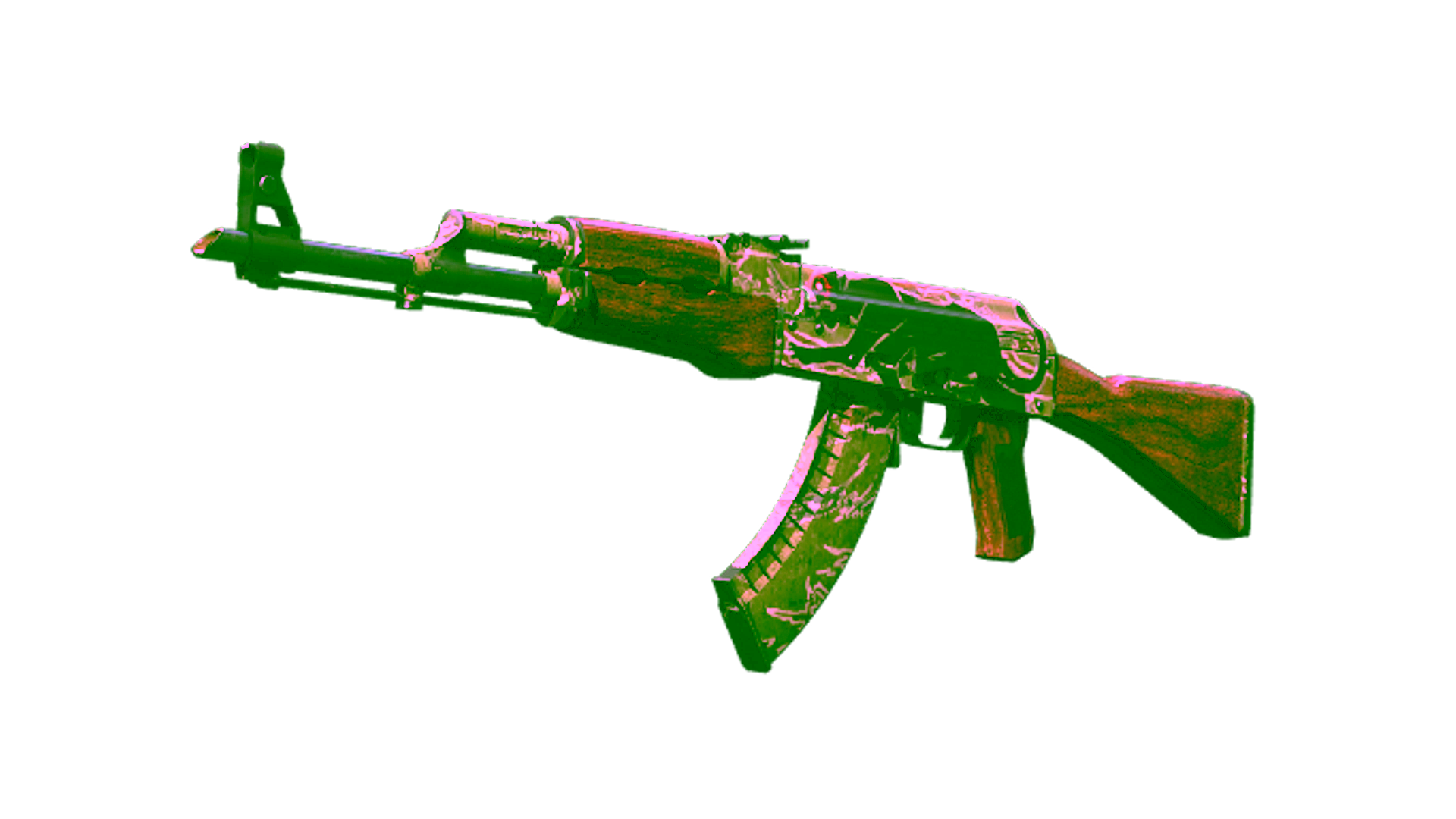 Visar för StatTrak™ AK-47 | Jaguar (Well-Worn)