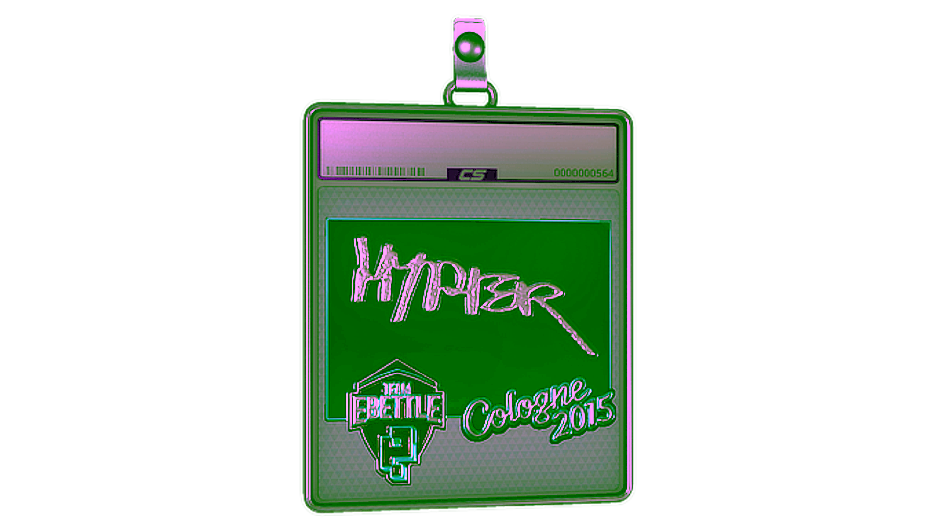 Display for Sticker Slab | Hyper (Foil) | Cologne 2015