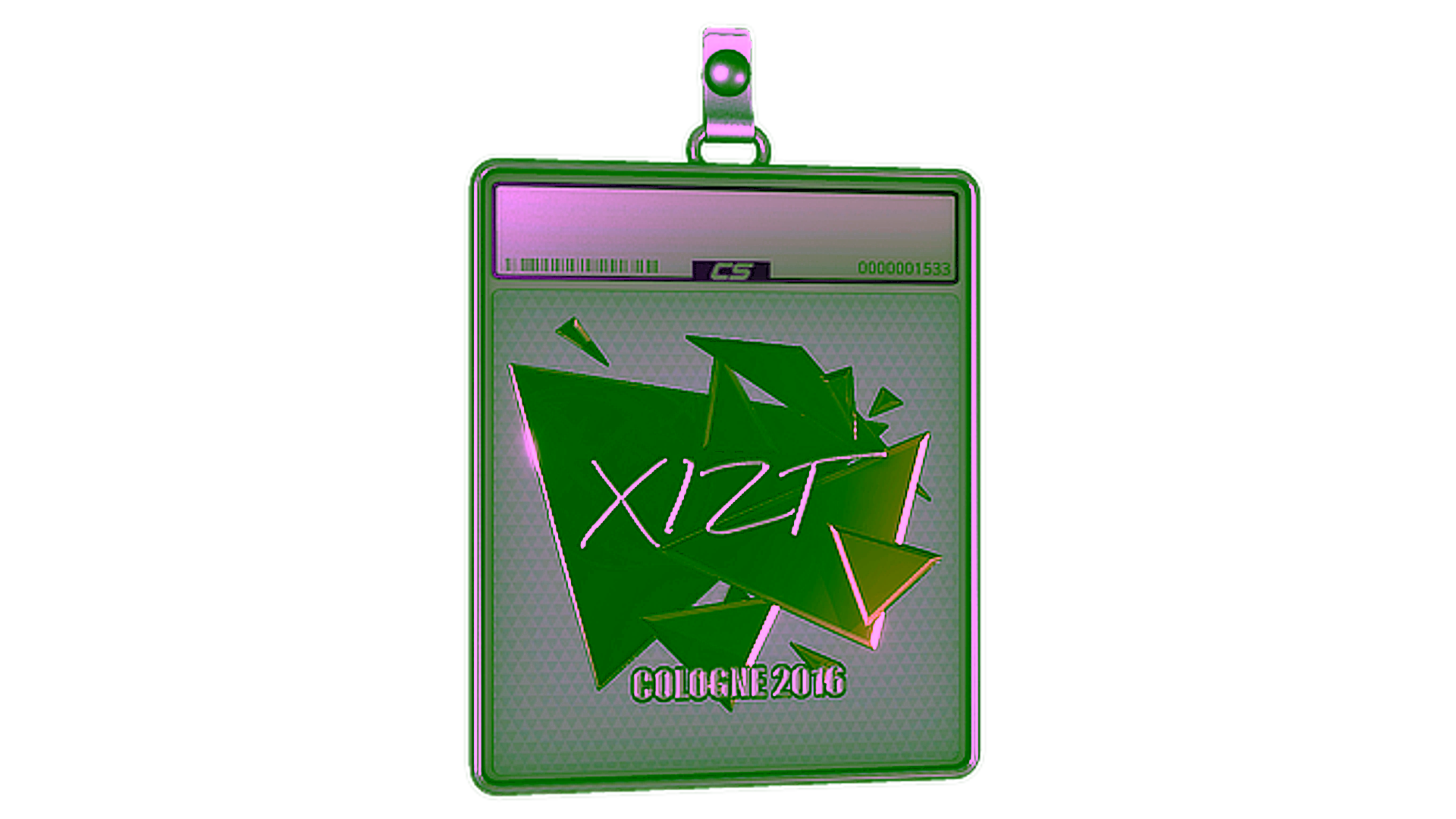 Display for Sticker Slab | Xizt (Foil) | Cologne 2016