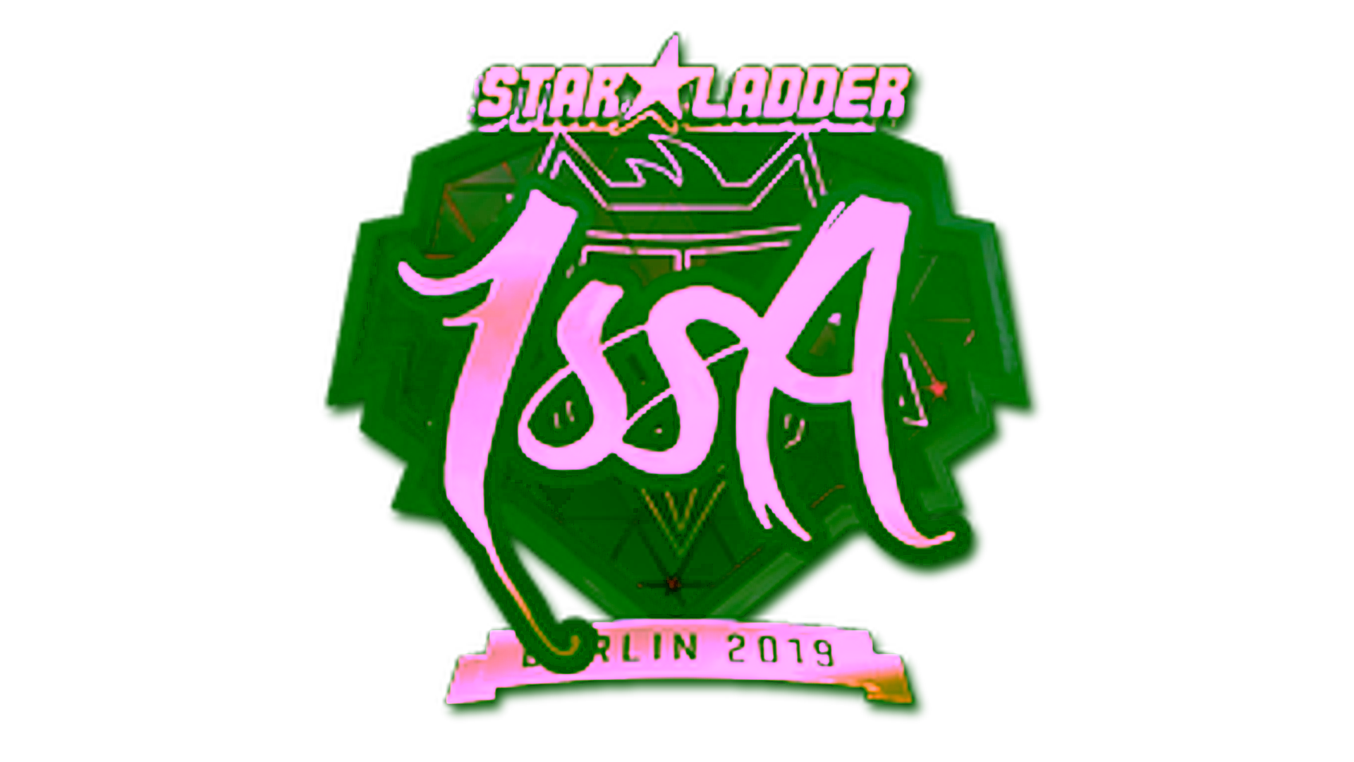 Affichage pour Sticker | ISSAA (Gold) | Berlin 2019