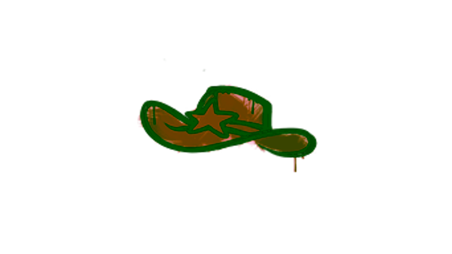 Display for Sealed Graffiti | Sheriff (Blood Red)