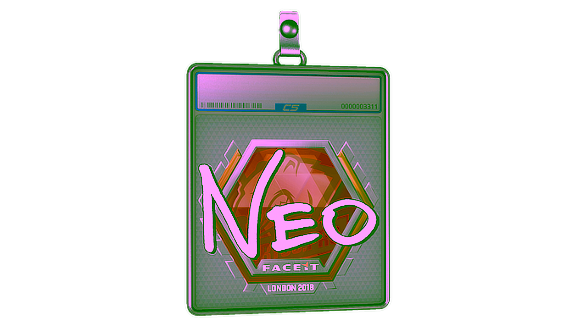 Display for Sticker Slab | NEO | London 2018