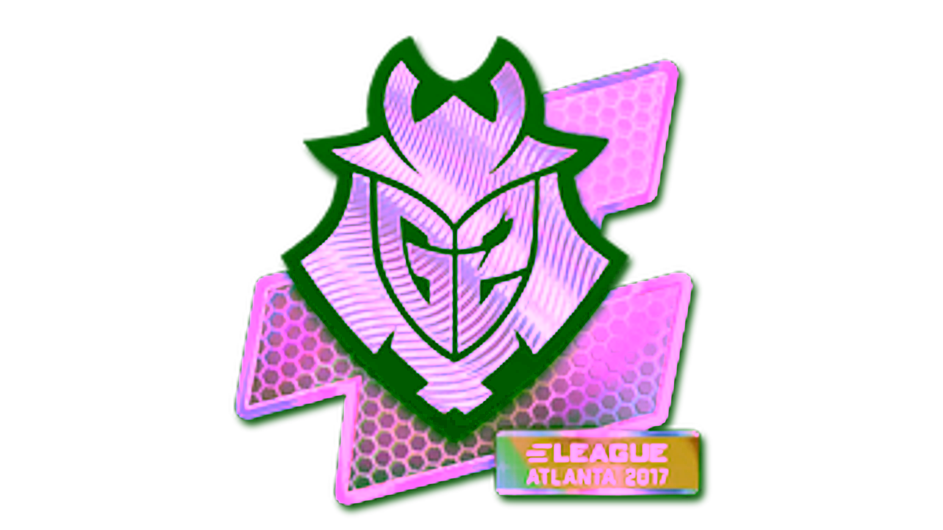 Display for Sticker | G2 Esports (Holo) | Atlanta 2017