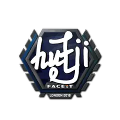 Sticker hutji London 2018