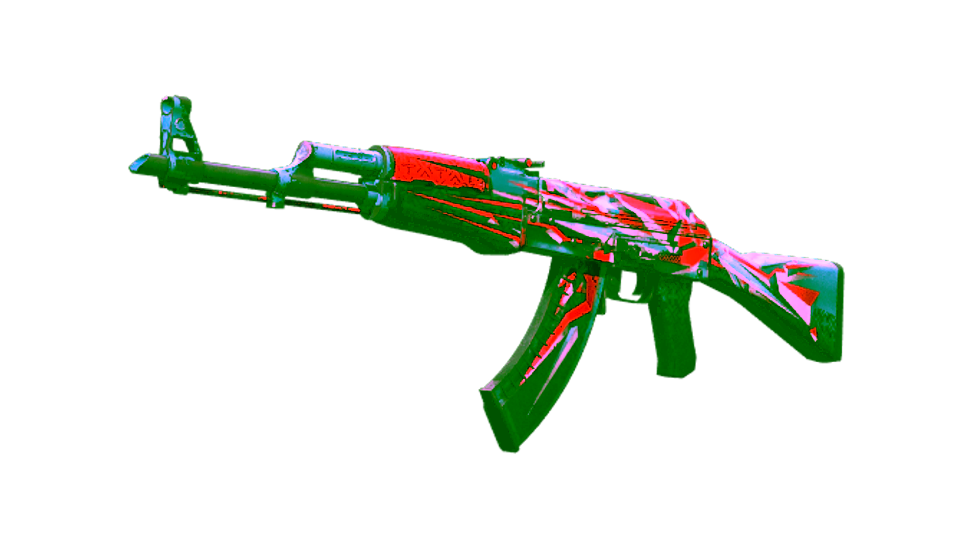Display for AK-47 | Point Disarray (Well-Worn)