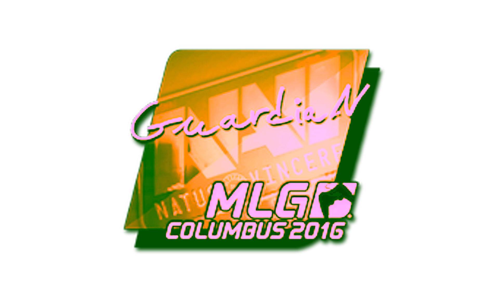 Display for Sticker | GuardiaN (Gold) | MLG Columbus 2016