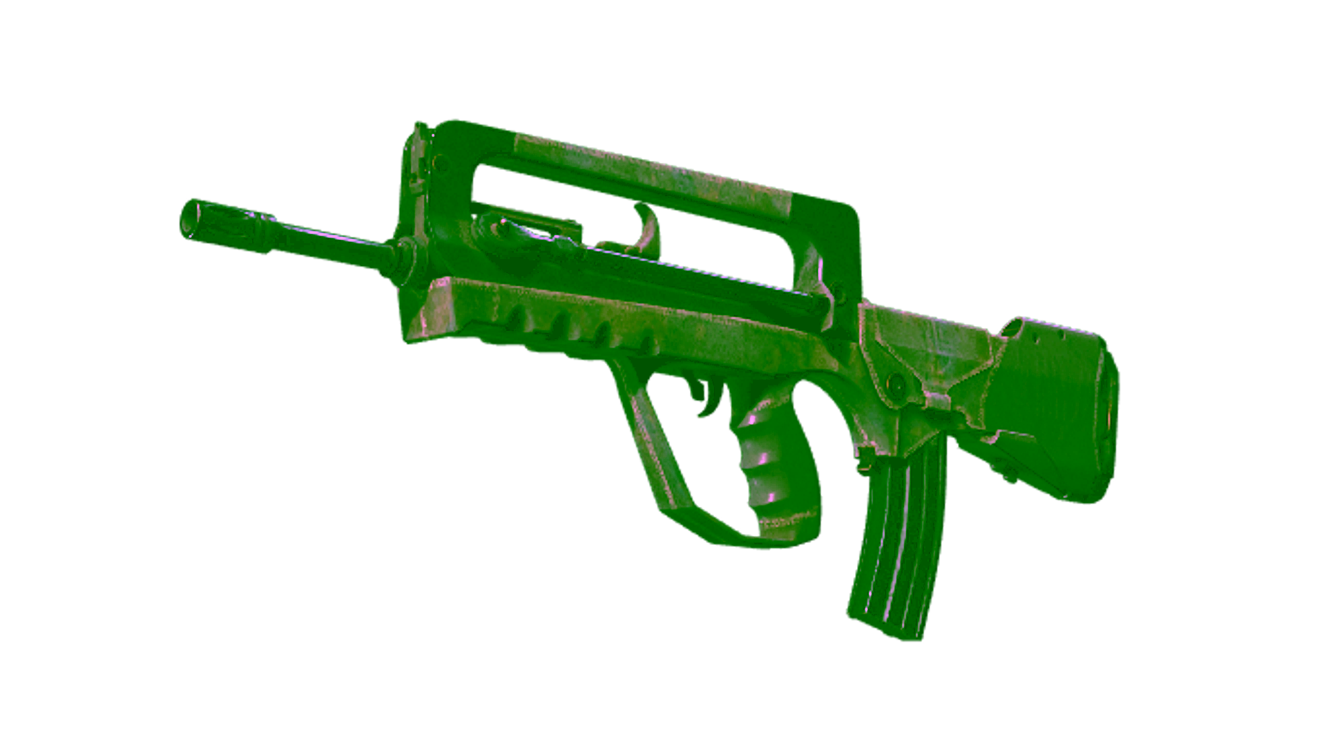 Display for Souvenir FAMAS | Half Sleeve (Battle-Scarred)