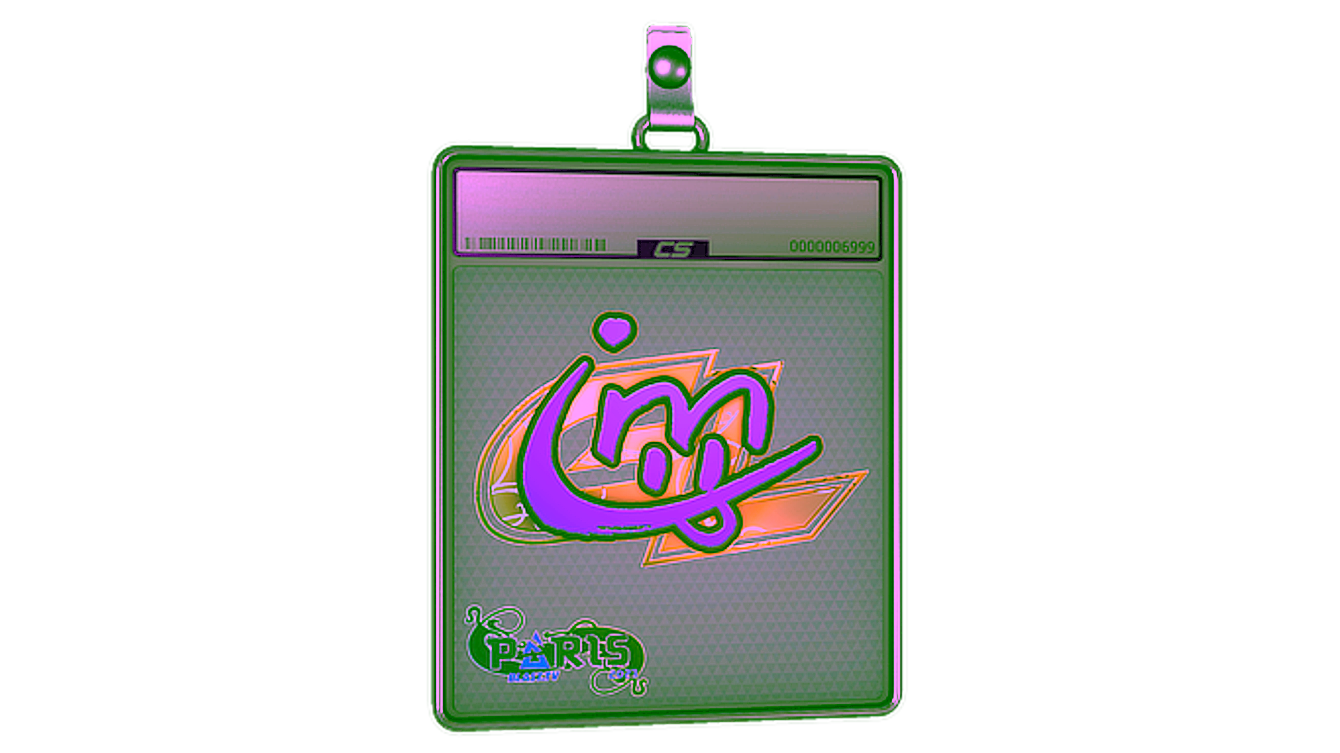 Display for Sticker Slab | iM (Holo) | Paris 2023