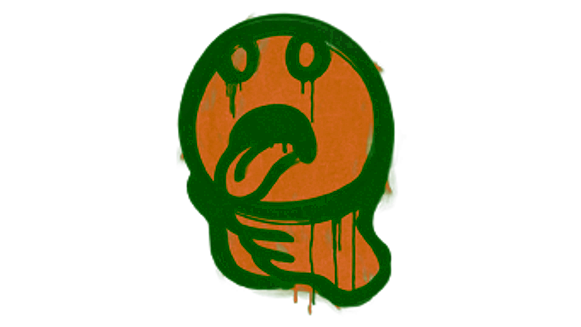 Display for Sealed Graffiti | Choke (Tiger Orange)