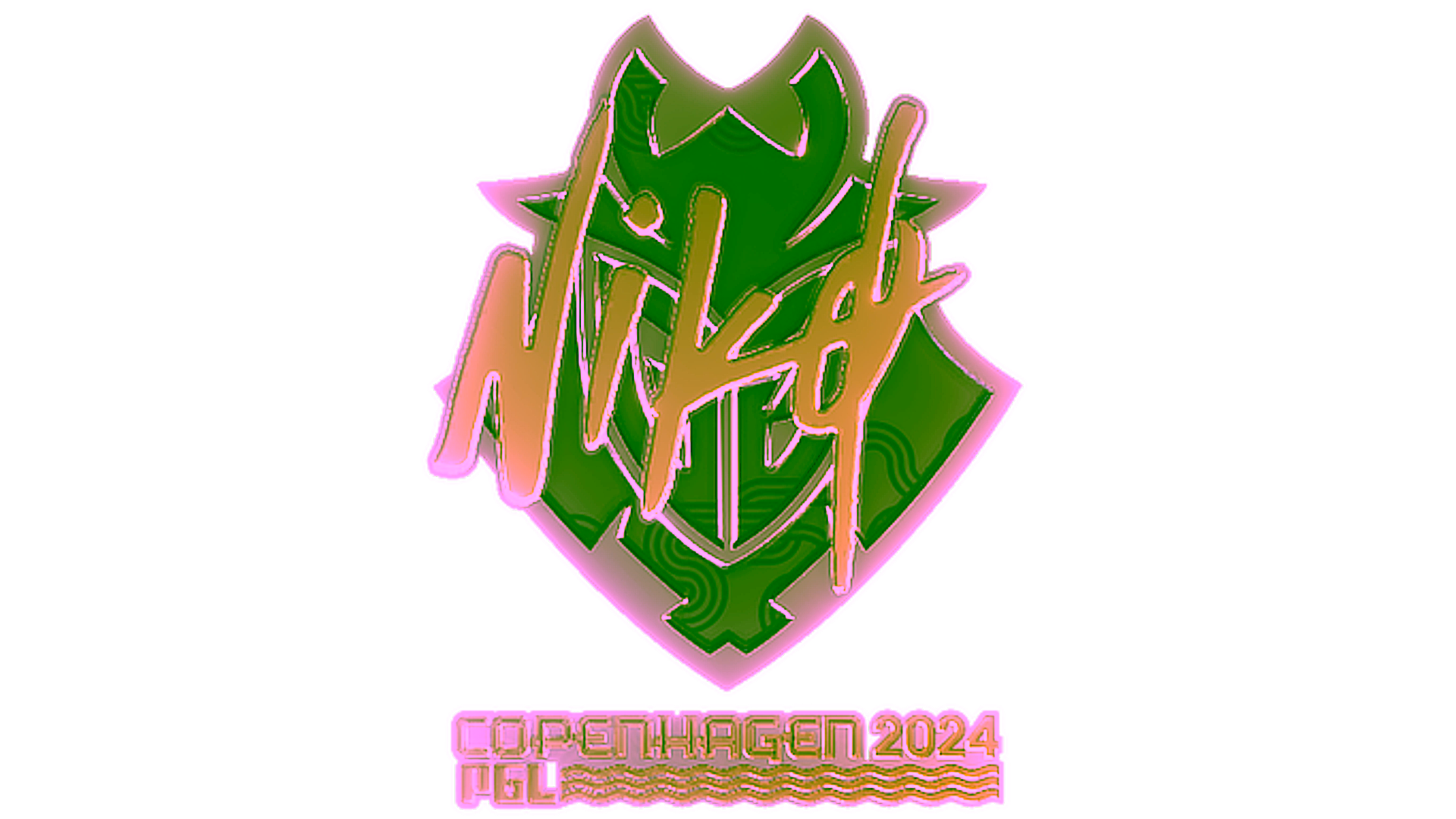 Rodyti Sticker | NiKo (Gold) | Copenhagen 2024