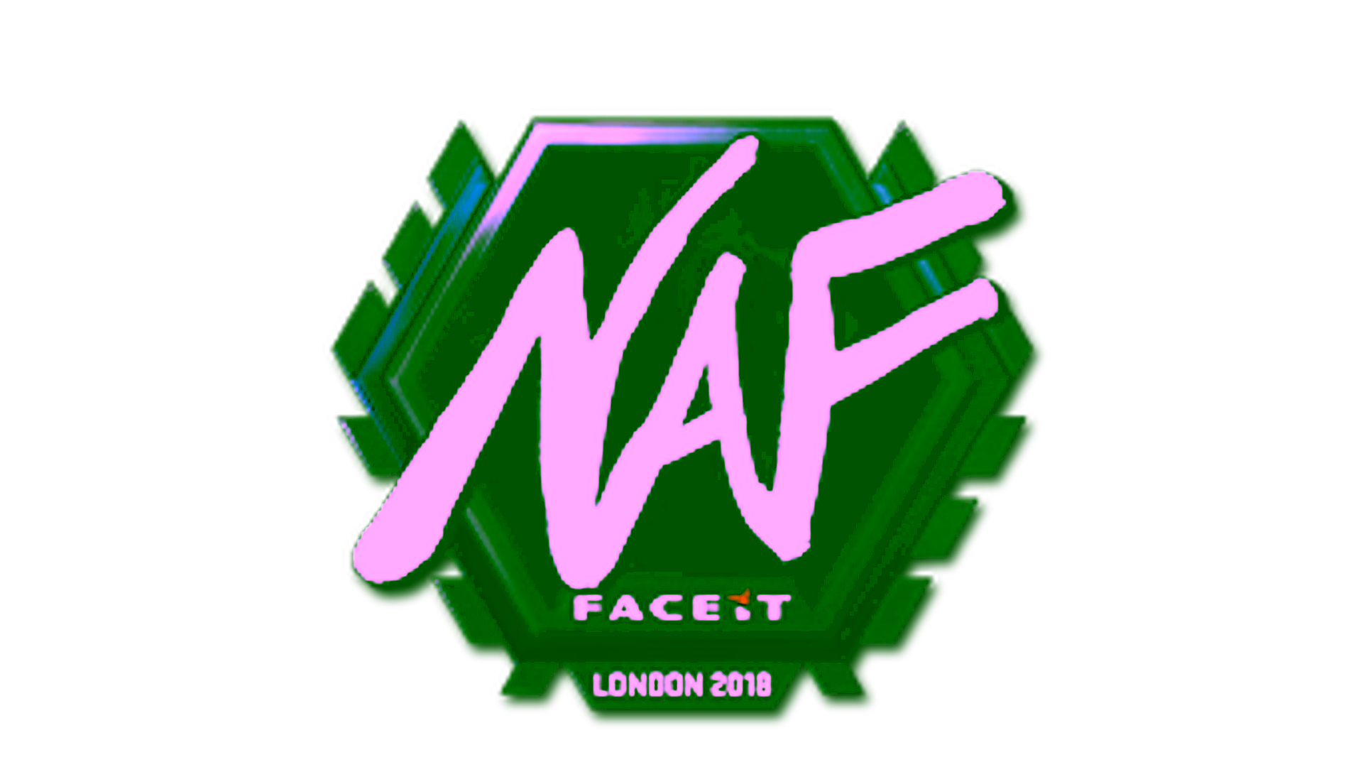 Display for Sticker | NAF (Foil) | London 2018