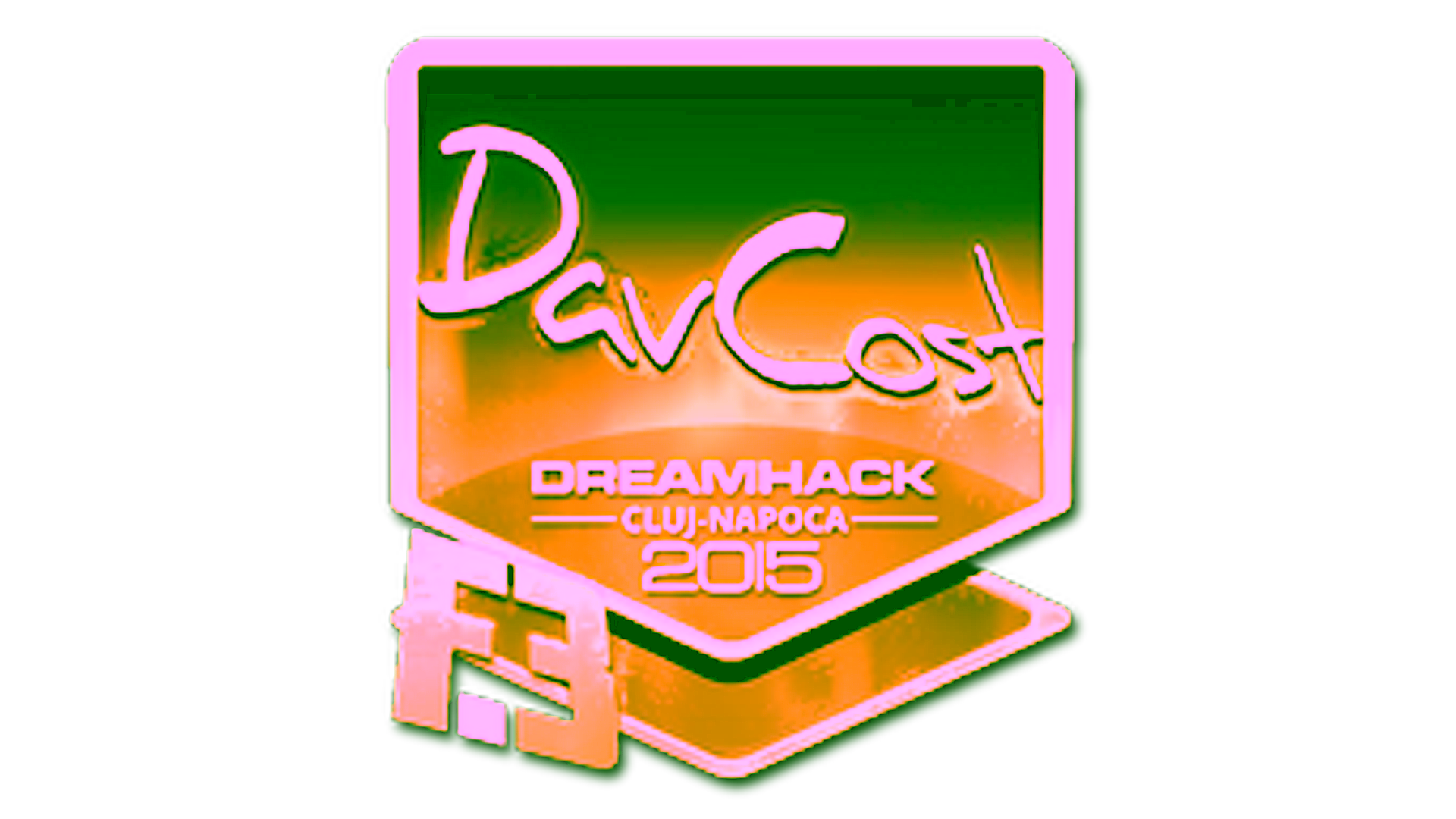 Affichage pour Sticker | DavCost (Gold) | Cluj-Napoca 2015