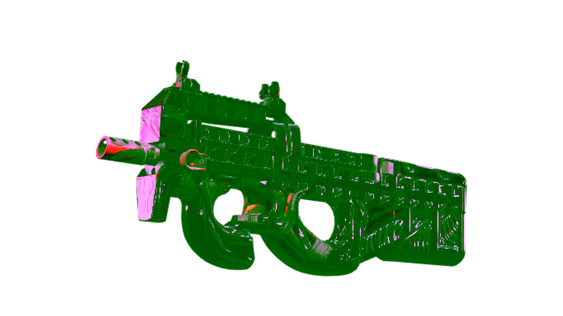 Display for StatTrak™ P90 | Vent Rush (Factory New)