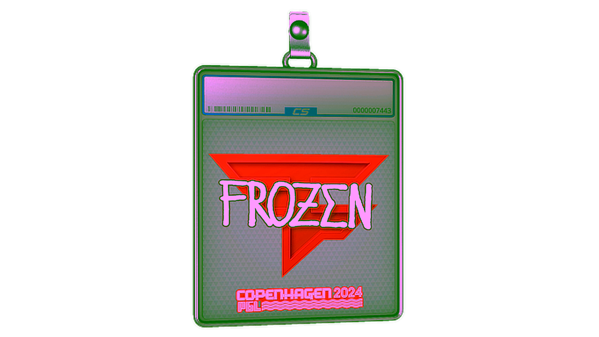 Display for Sticker Slab | frozen | Copenhagen 2024