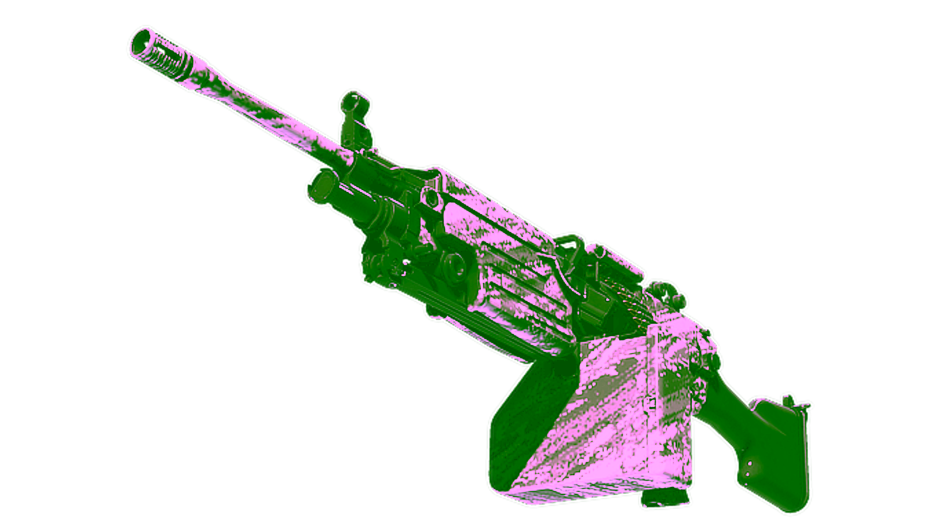 Display for Souvenir M249 | Sleet (Minimal Wear)