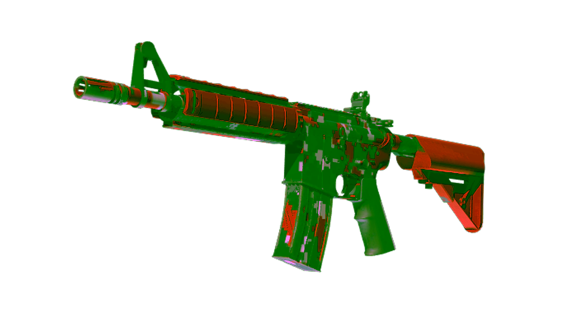 Display for Souvenir M4A4 | Red DDPAT (Minimal Wear)