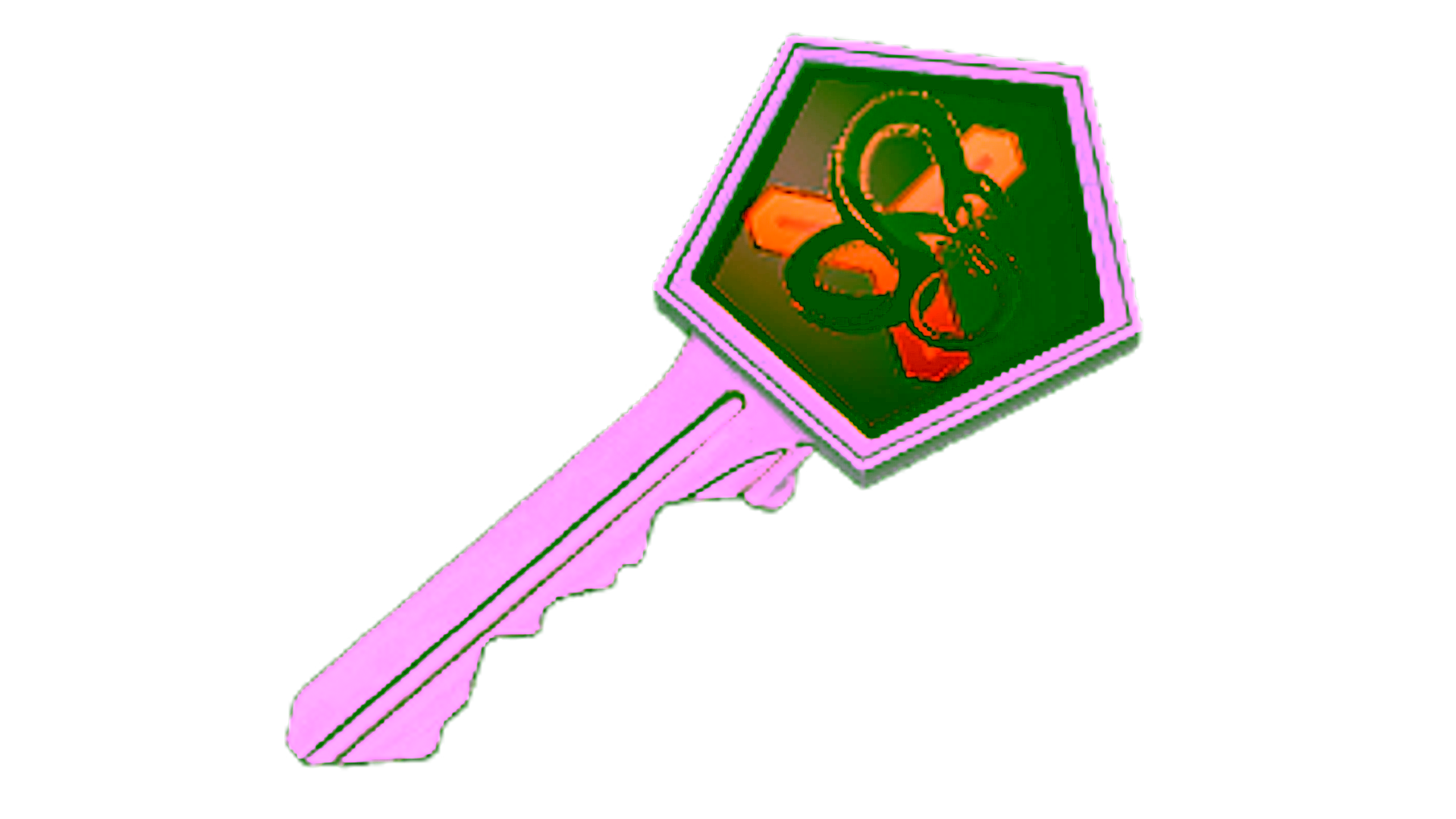 Display for Snakebite Case Key