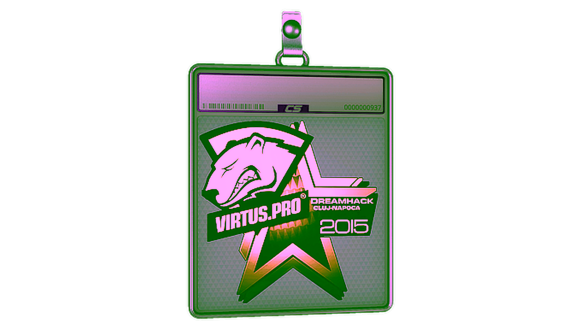 Display for Sticker Slab | Virtus.Pro (Gold) | Cluj-Napoca 2015